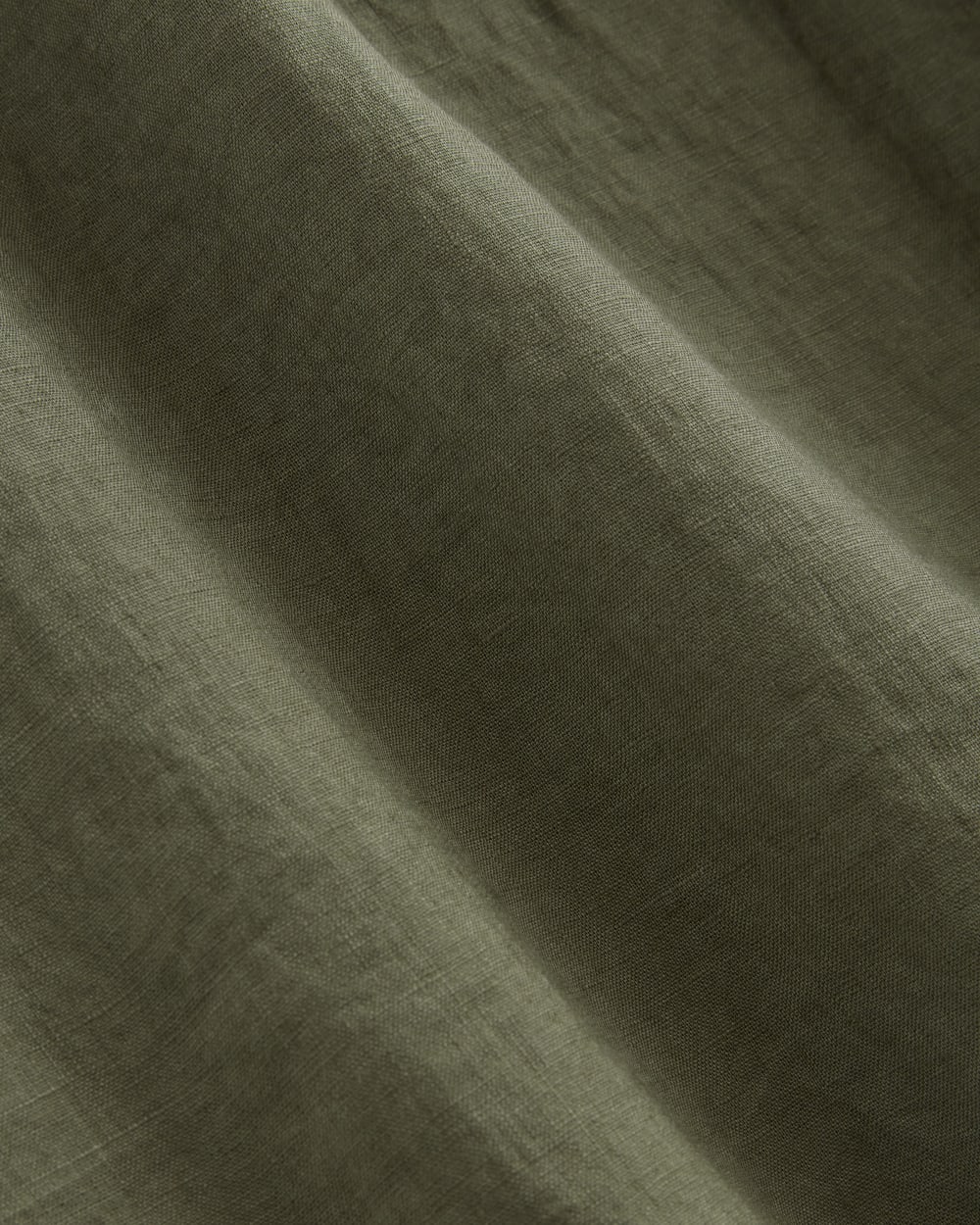 The Craft Dress in Linen in Kalamata — detail view
