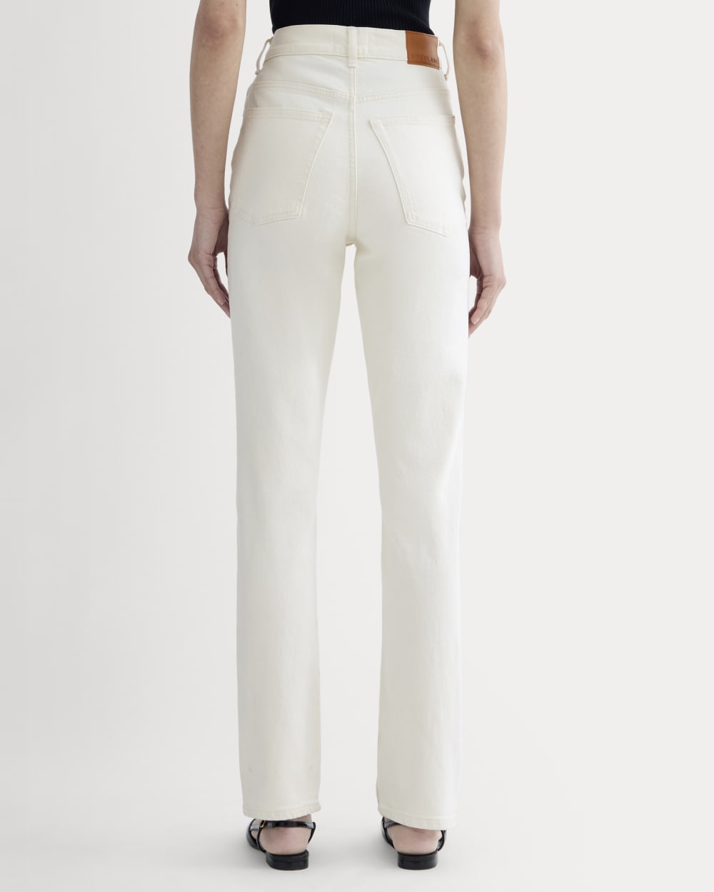 The Way-High® Slim Jean in Calico Ecru — detail view