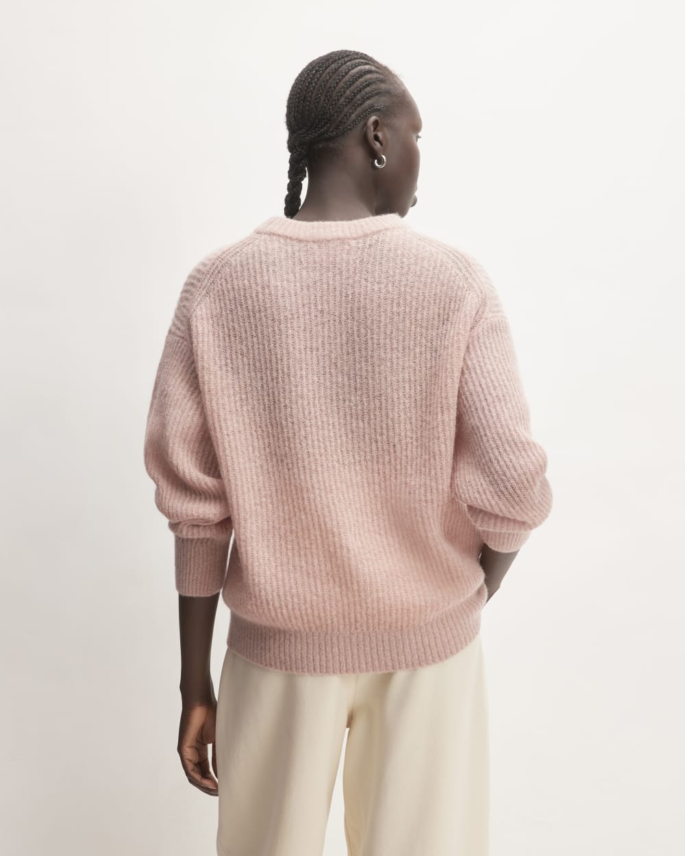 The Cocoon Crew in Alpaca in Cafe Creme — detail view