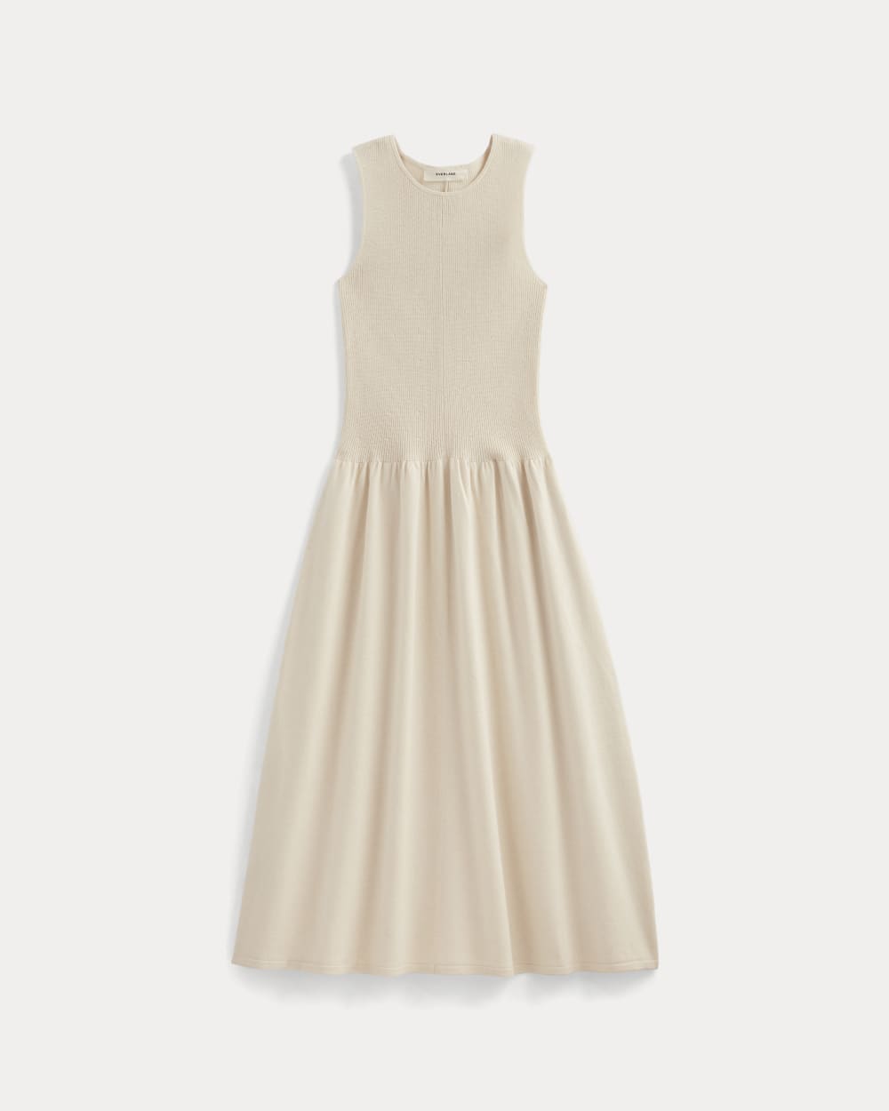 The Knit Crew Dress in Birch — alternate view