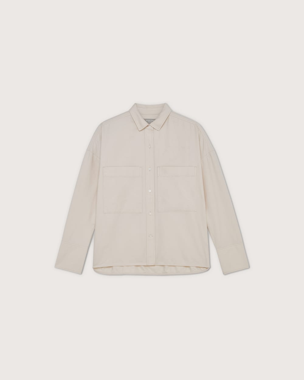The Boxy Oxford in Whisper Pink — alternate view