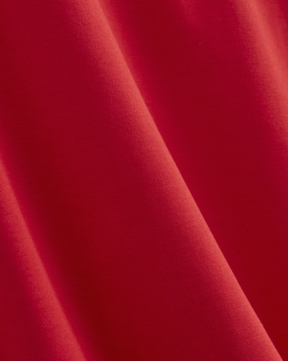 The Dream '90s Shift Dress in Classic Red — detail view