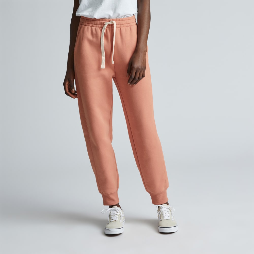 The ReTrack Jogger in Light Rose — front view
