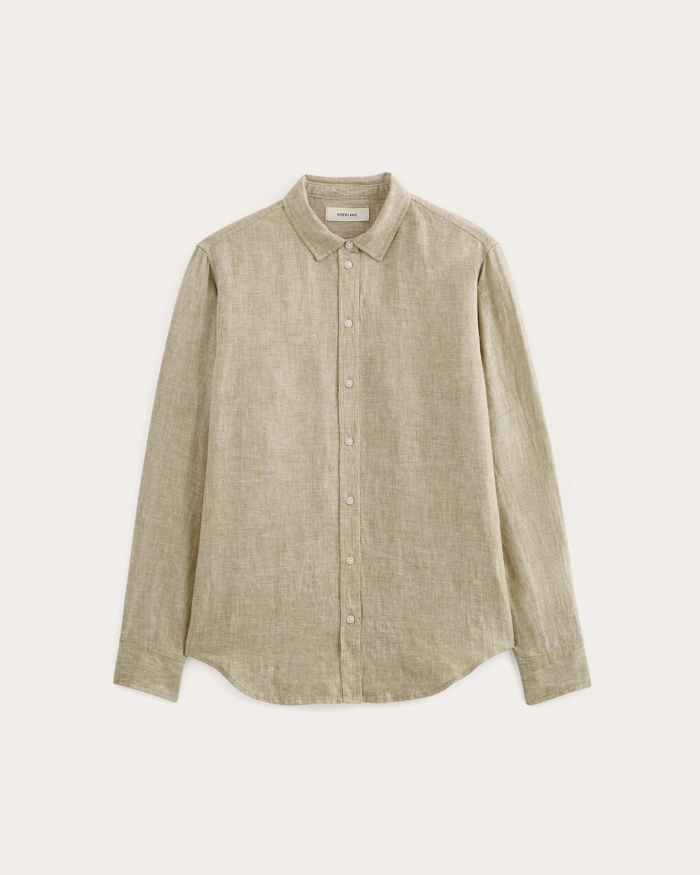 The Must-Have Shirt in Linen in Cornstalk Chambray — alternate view
