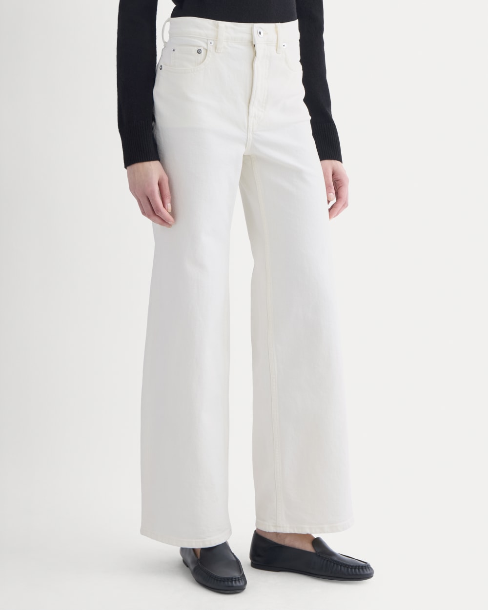 The Way-High® Sailor Jean 2.0 in Calico Ecru — detail view