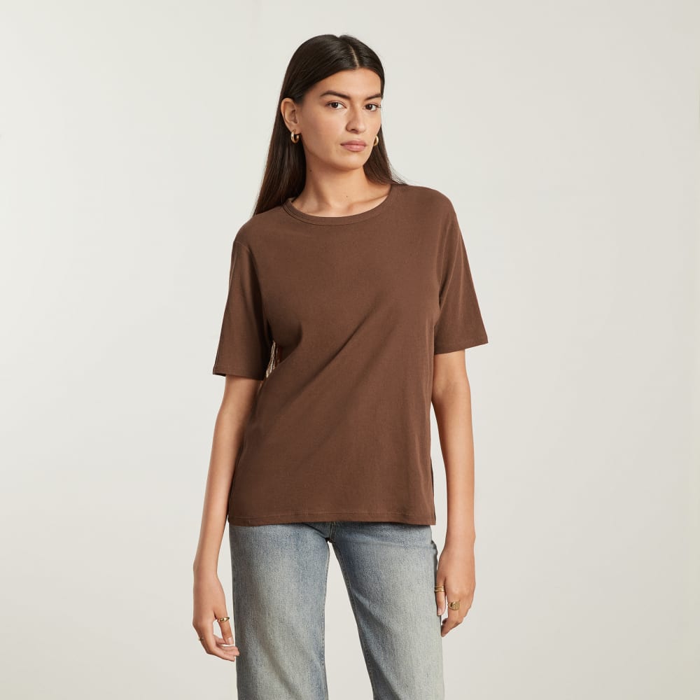 The Air Tee in Walnut — alternate view