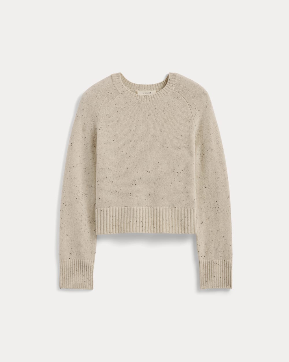 The Boxy Crew in Cashmere in Oat Donegal — alternate view