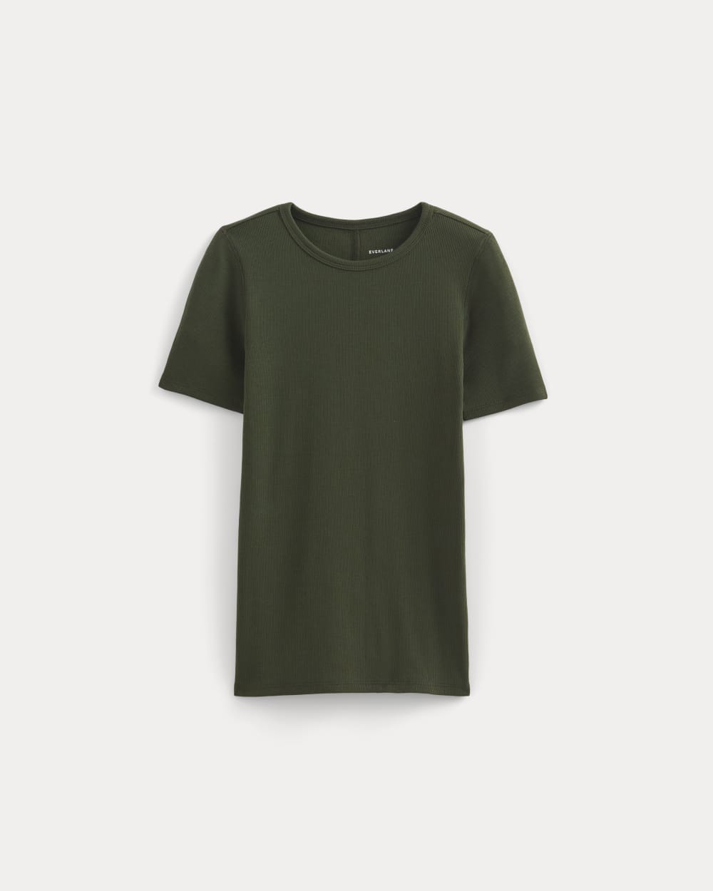 The Luxe Rib Crew in Dark Forest — alternate view