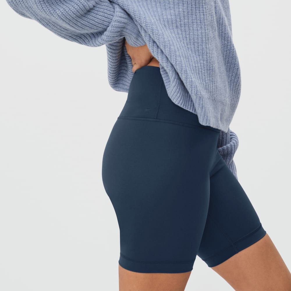 The Perform Bike Short in Atlantic — alternate view
