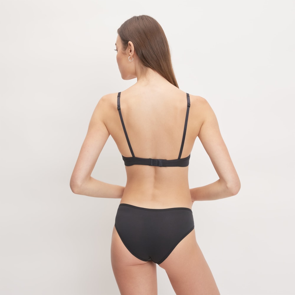 The Cotton Hipster in Black — detail view