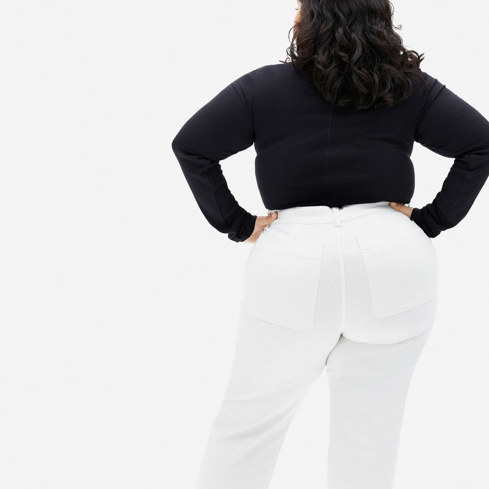 The Luxe Micro-Rib Turtleneck in Black — detail view