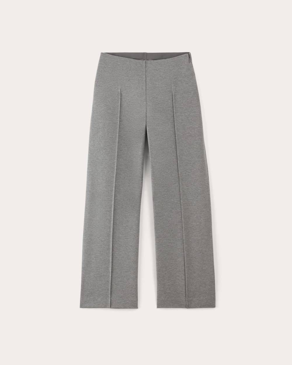 The Dream Trouser in Mid Heather Grey — alternate view