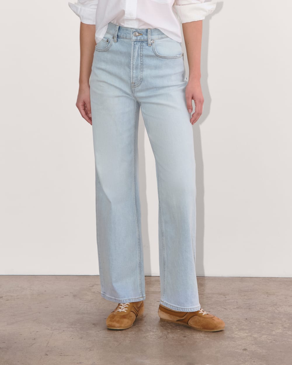 The Way-High® Sailor Jean in Fog — detail view