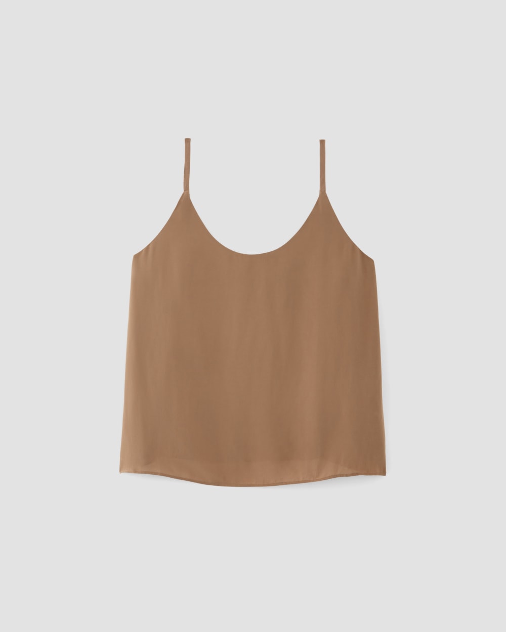 The Slip Cami in Carob Brown — alternate view