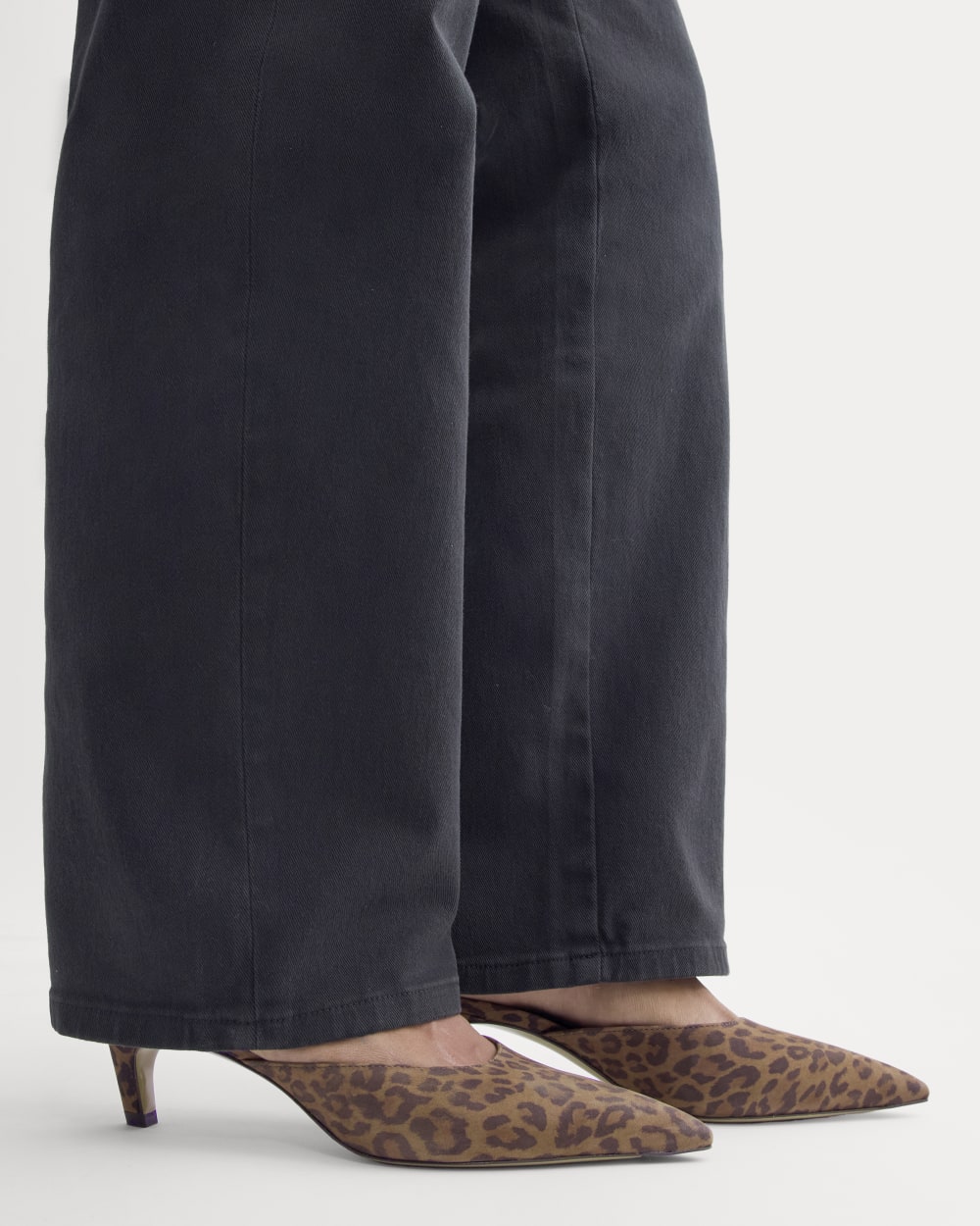 Studio Kitten Heel in Leopard — detail view