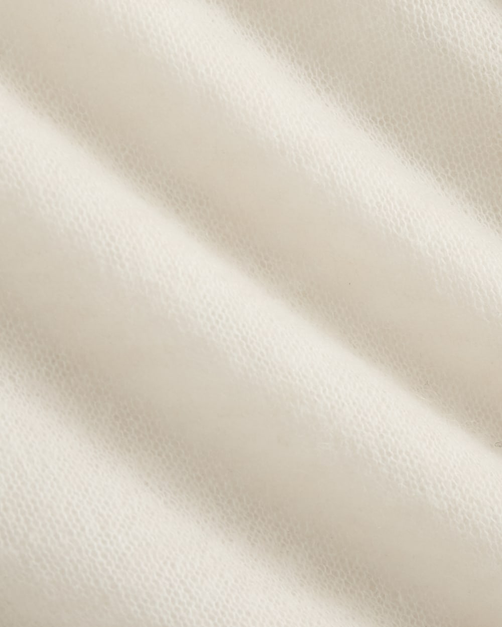 The Air Alpaca™ Relaxed Crew Top in Birch — detail view