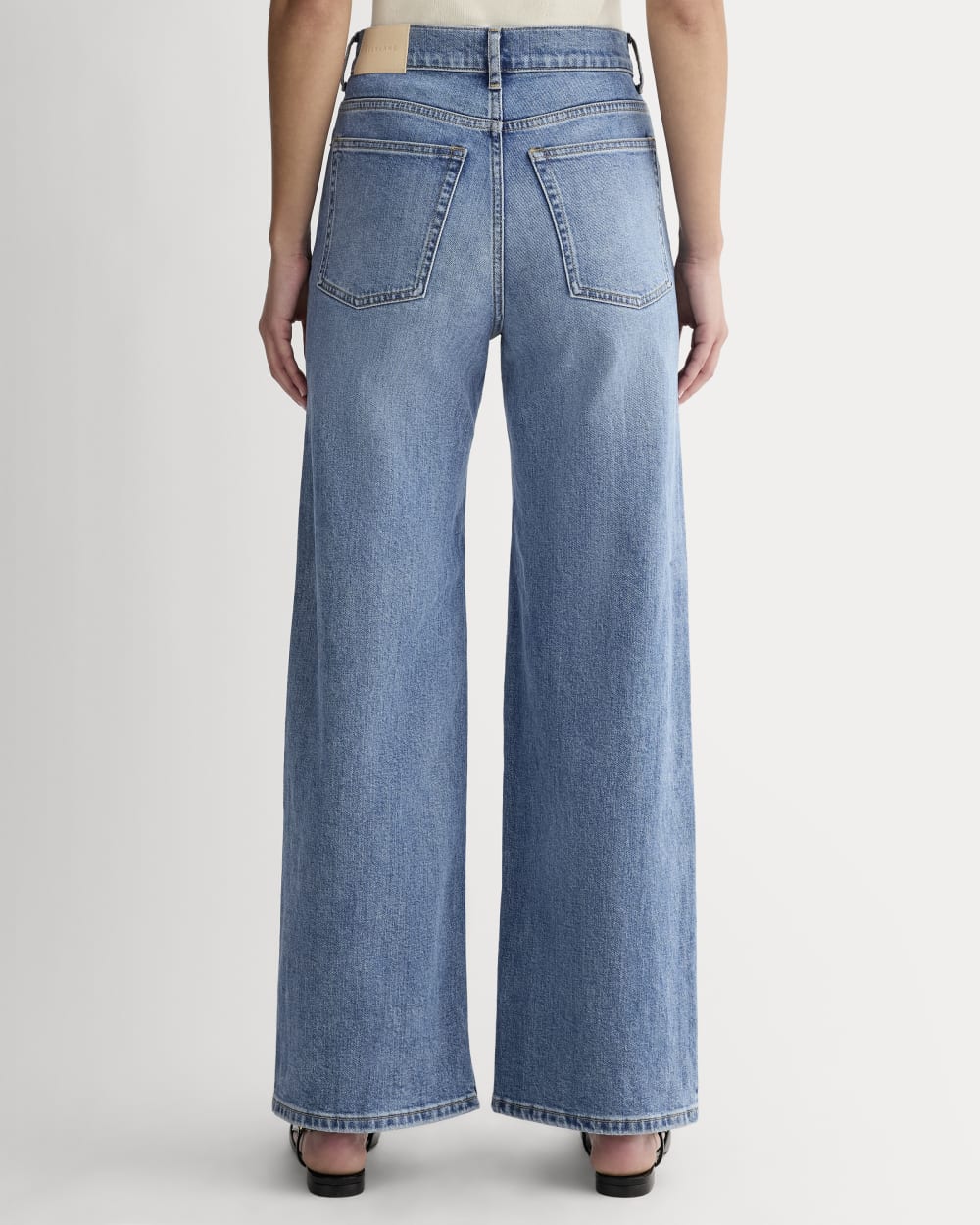 The Way-High® Sailor Jean in Vintage Blue — detail view