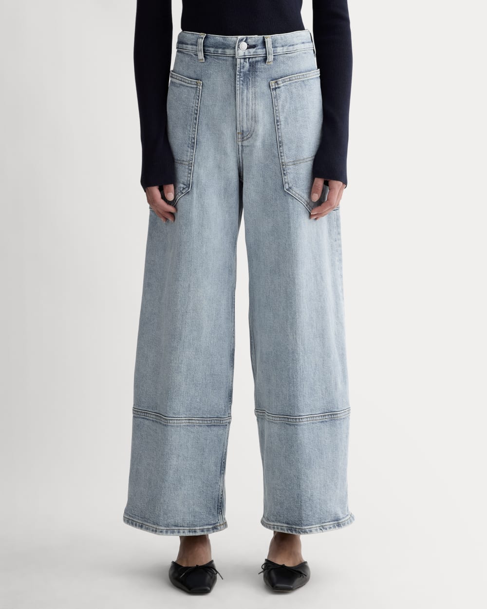 The Way-High® Gardener Jean in Salt Water — detail view